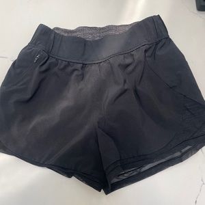 Black Lululemon Shorts size 2